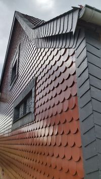Fassade mit Biberschw&auml;nzen